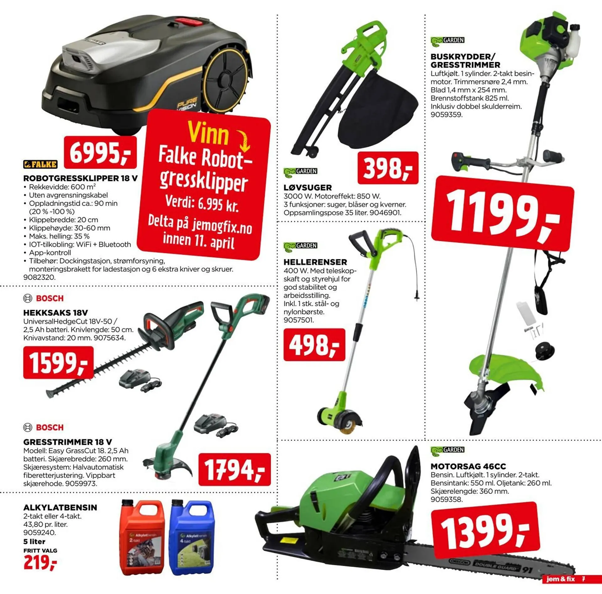 Jem & fix kundeavis fra 5. april til 12. april 2026 - kundeavisside 7