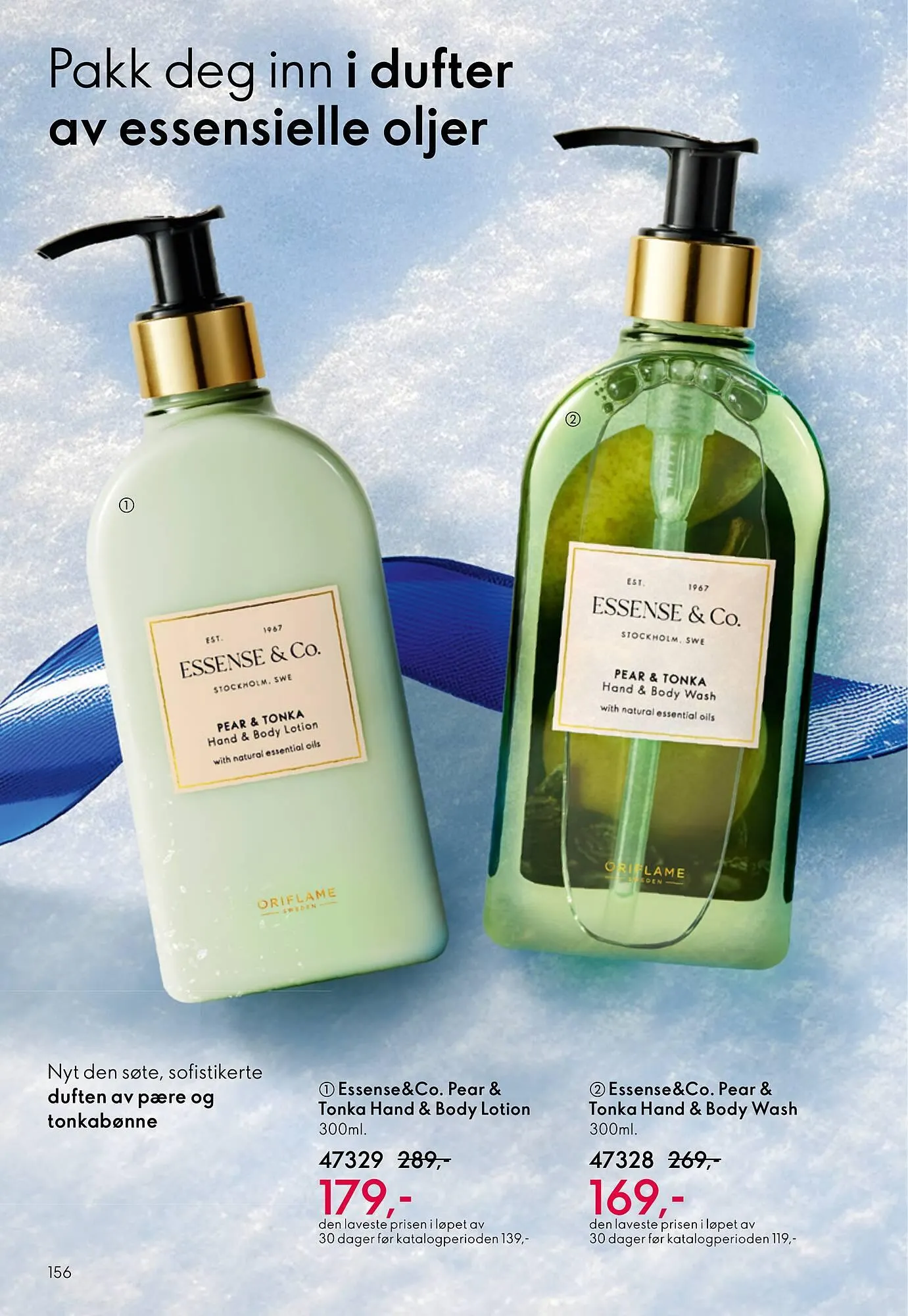 Oriflame katalog fra 10. desember til 30. desember 2025 - kundeavisside 156