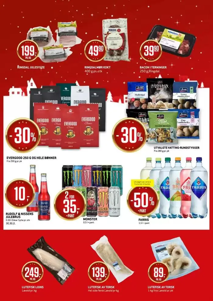 Aktuelle tilbud og kampanjer fra 30. desember til 13. januar 2025 - kundeavisside 14