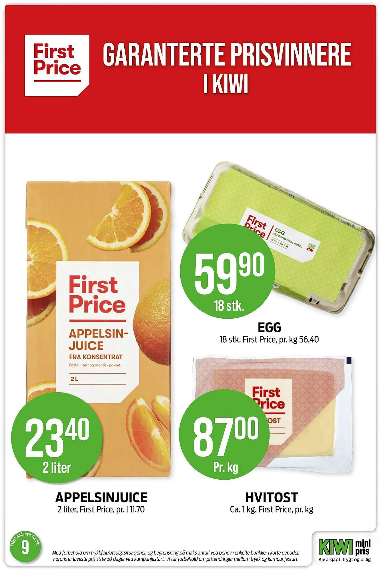 Kiwi kundeavis fra 23. februar til 2. mars 2026 - kundeavisside 24