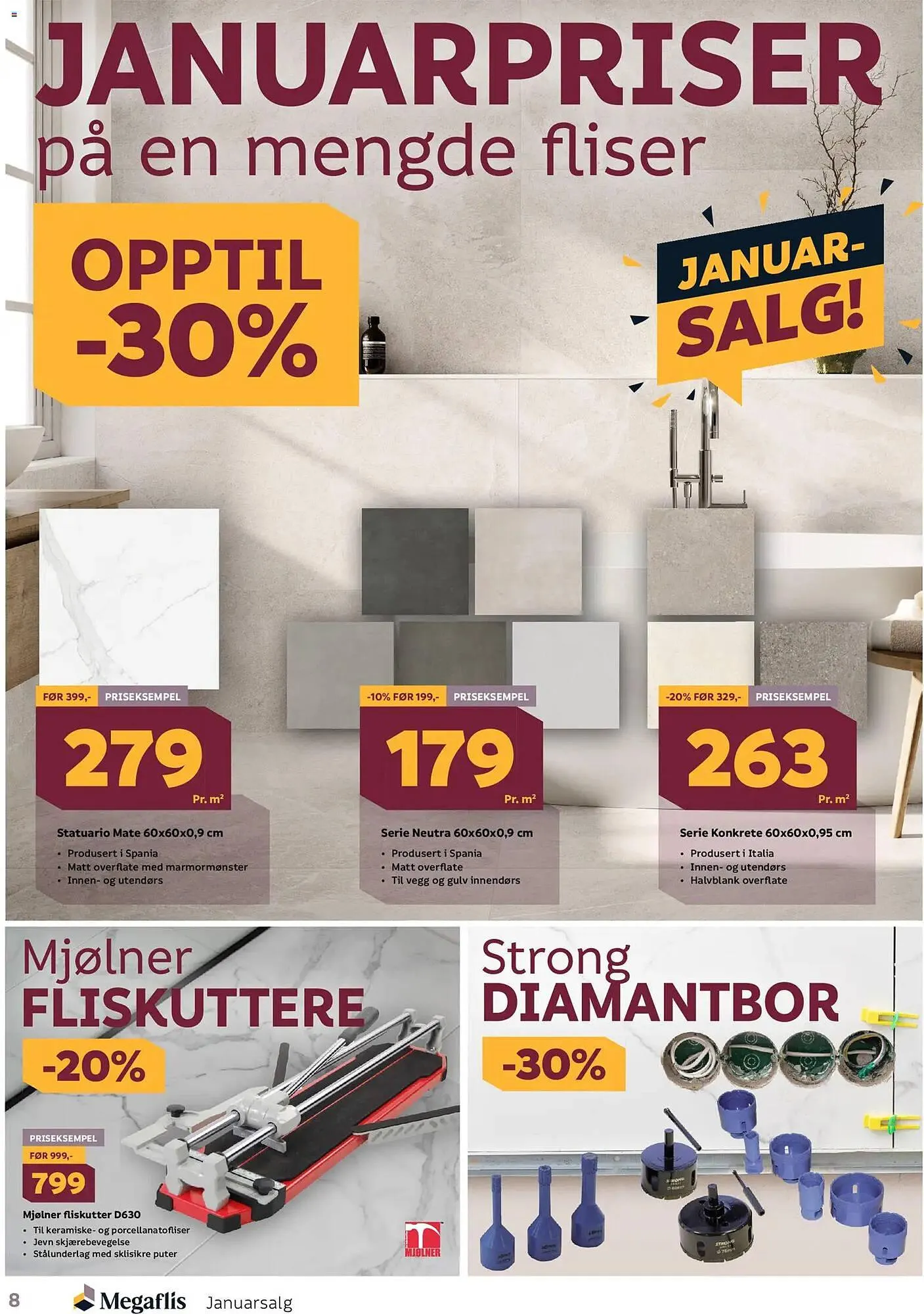Megaflis kundeavis fra 12. januar til 18. januar 2026 - kundeavisside 8