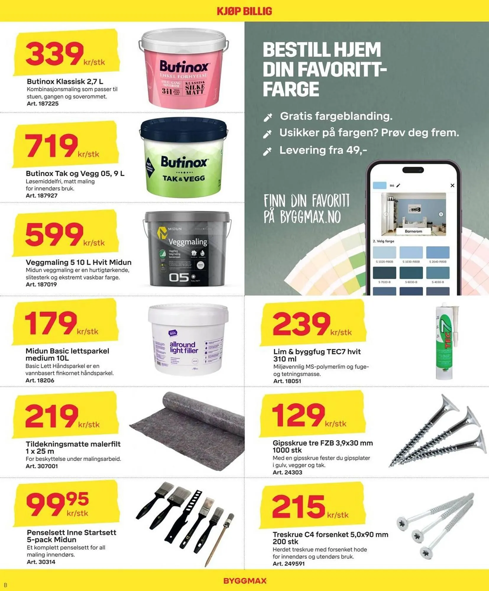 Byggmax kundeavis fra 15. oktober til 2. november 2025 - kundeavisside 7