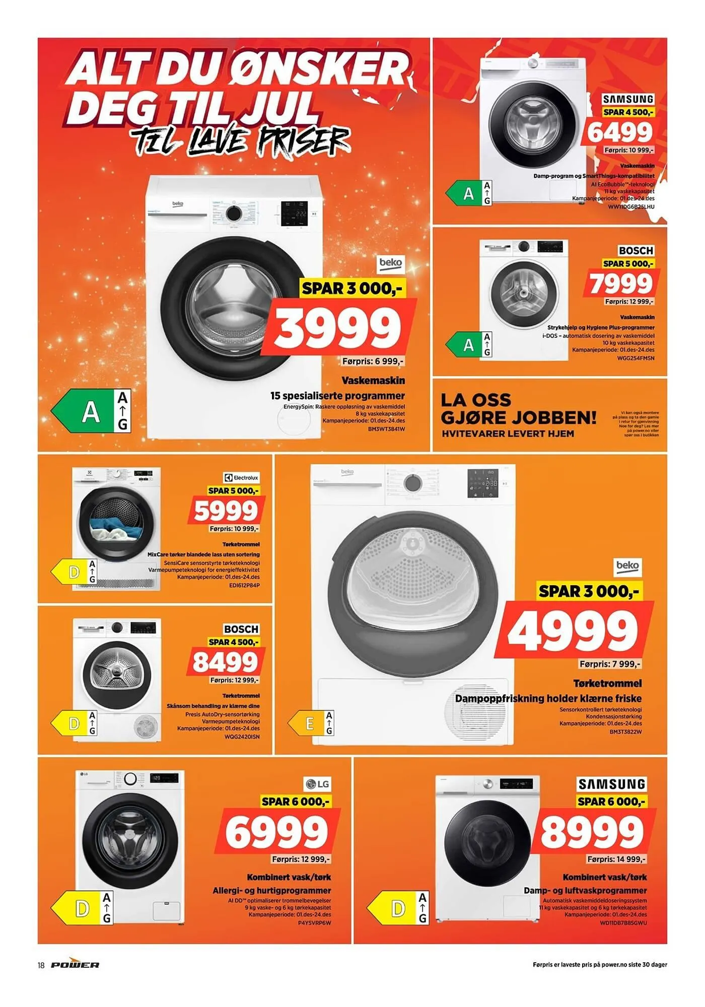 POWER kundeavis fra 1. desember til 7. desember 2025 - kundeavisside 18
