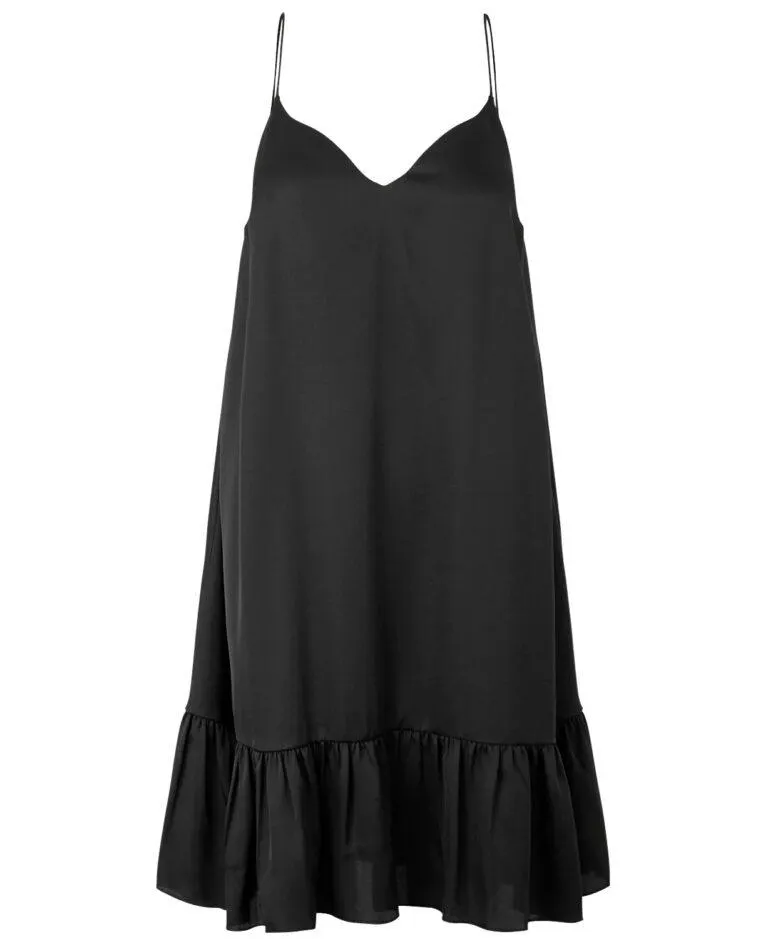 Hannah Short Dress – Sort
