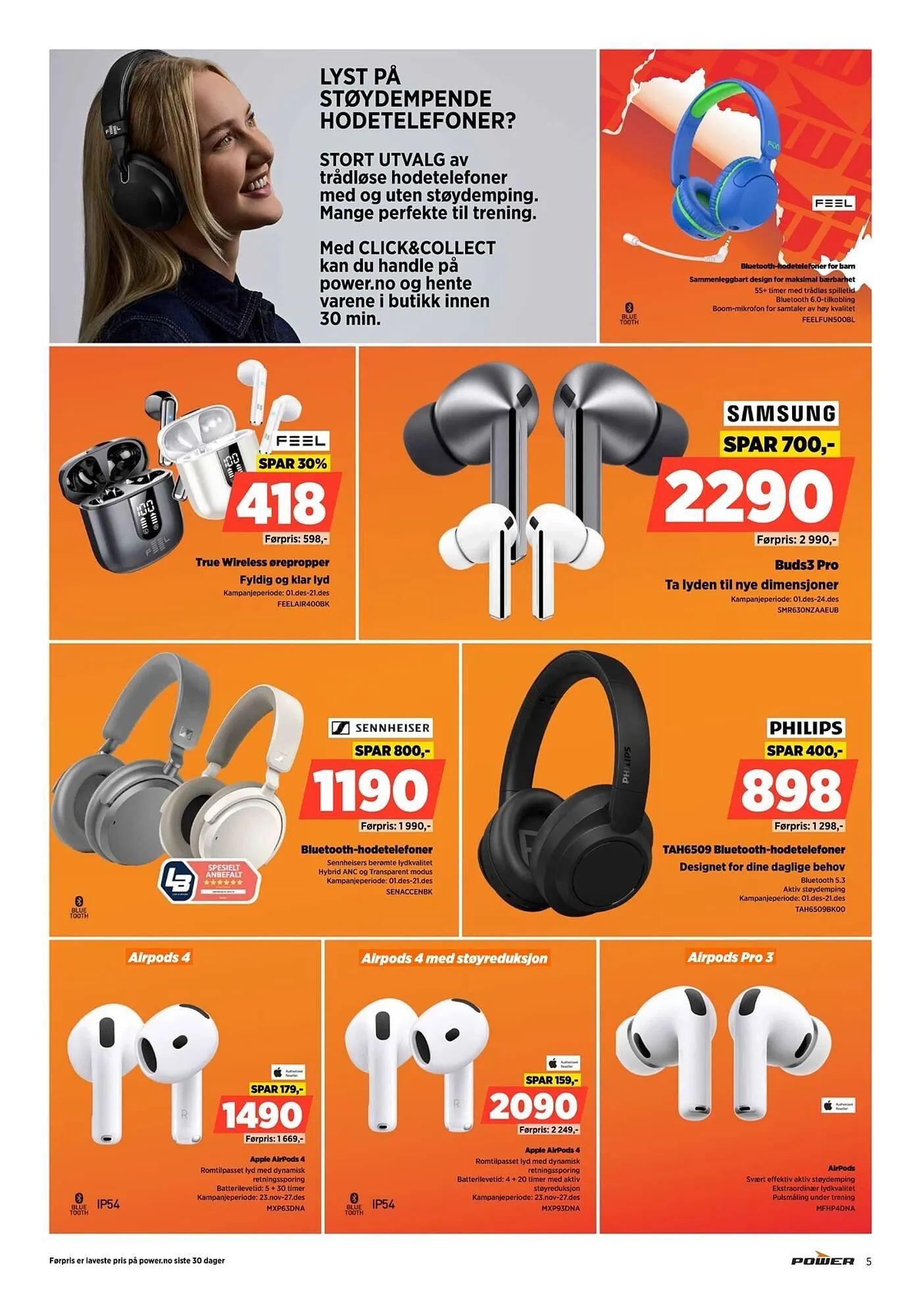 POWER kundeavis fra 1. desember til 7. desember 2025 - kundeavisside 5
