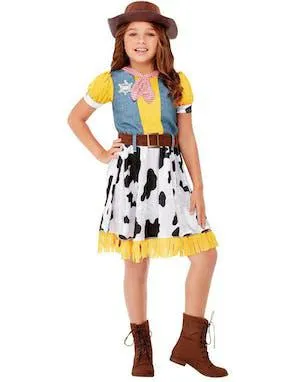 Western Cowboy Kostyme til Jente