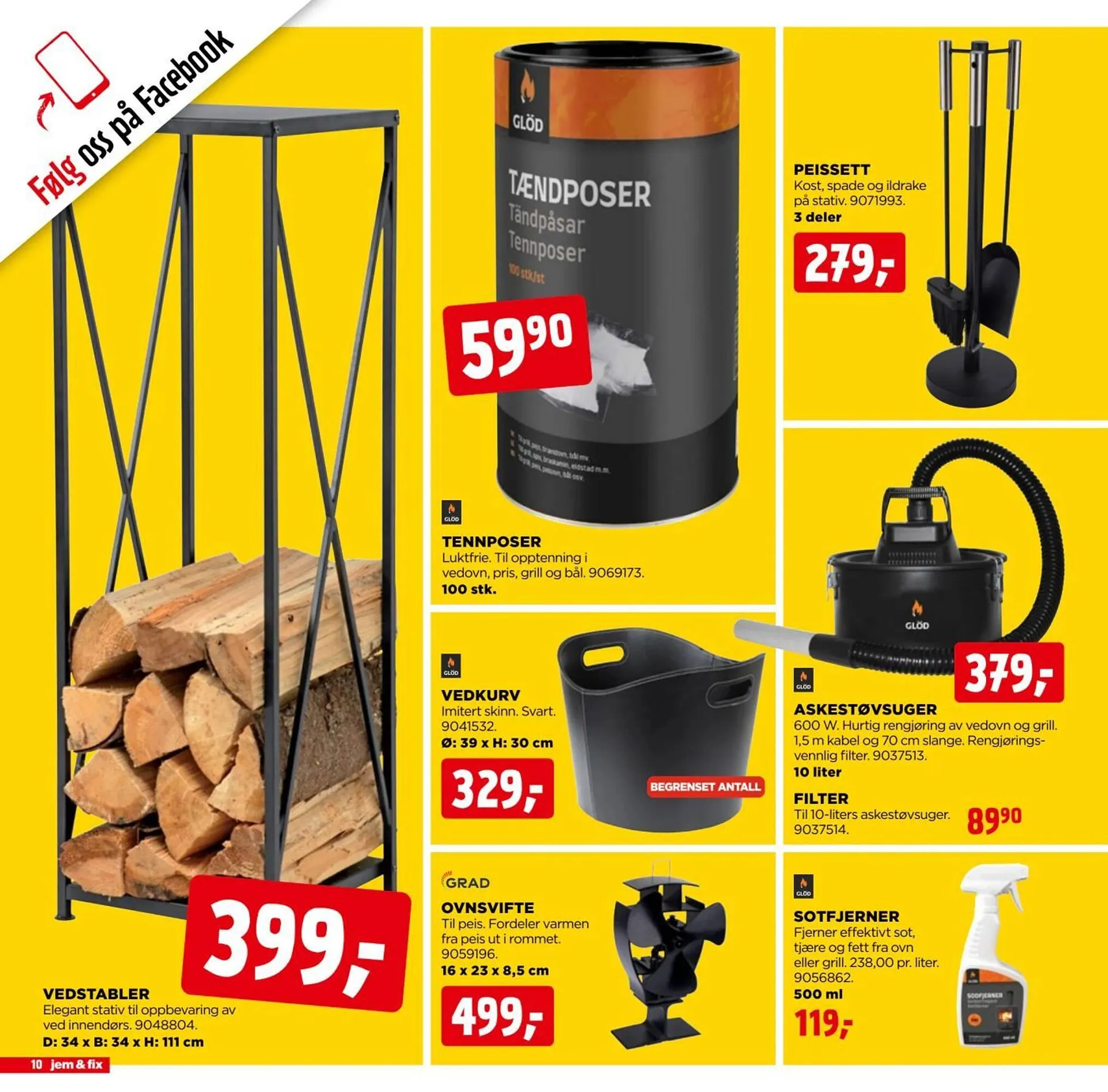 Jem & fix kundeavis fra 21. desember til 1. januar 2026 - kundeavisside 10