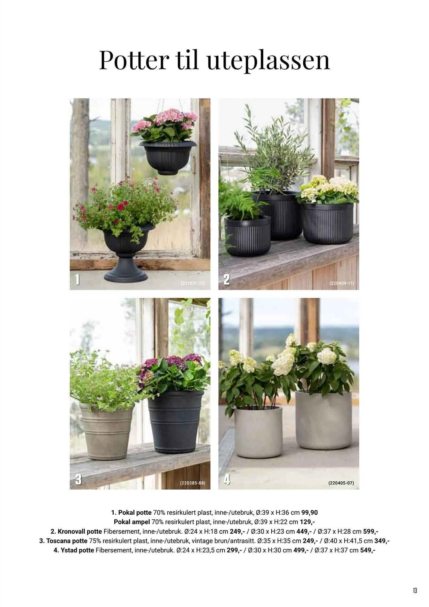 Europris kundeavis fra 10. april til 1. juli 2026 - kundeavisside 13