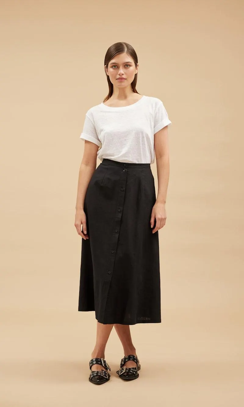 T-skjorte i 100% lin