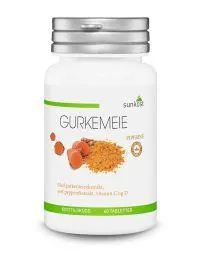 Sunkost Gurkemeie 60 tabletter