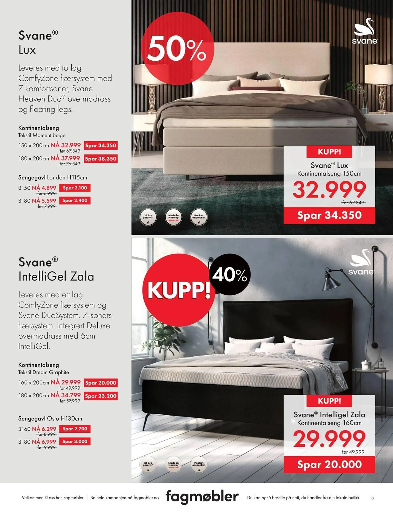 Fagmøbler kundeavis fra 1. april til 1. mai 2026 - kundeavisside 5