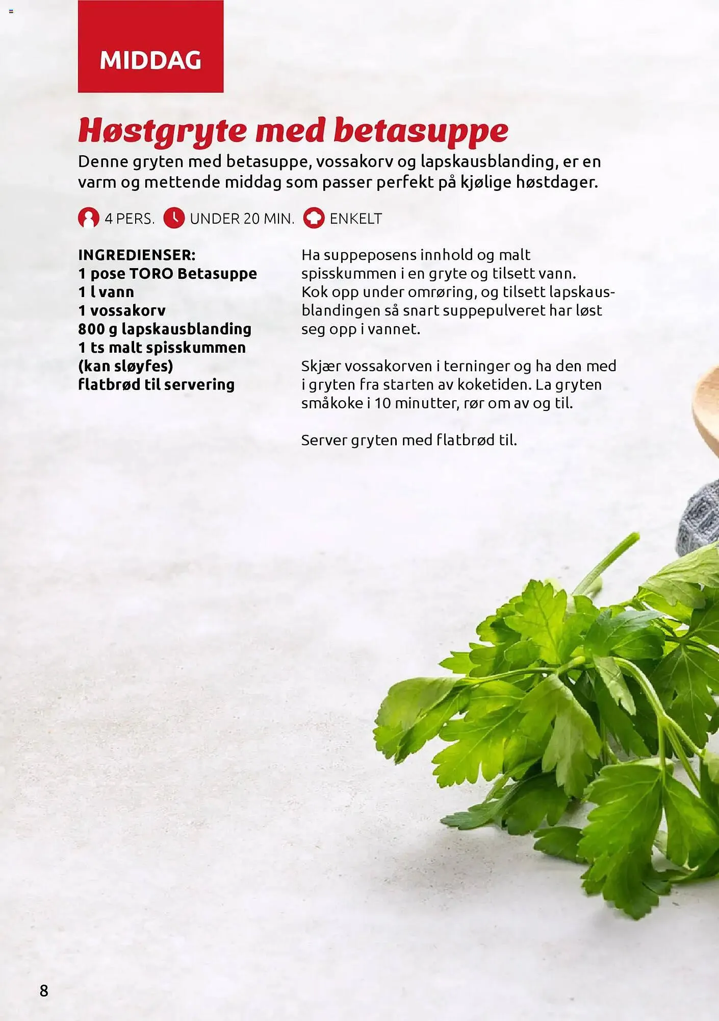 Joker kundeavis fra 22. oktober til 16. januar 2026 - kundeavisside 8