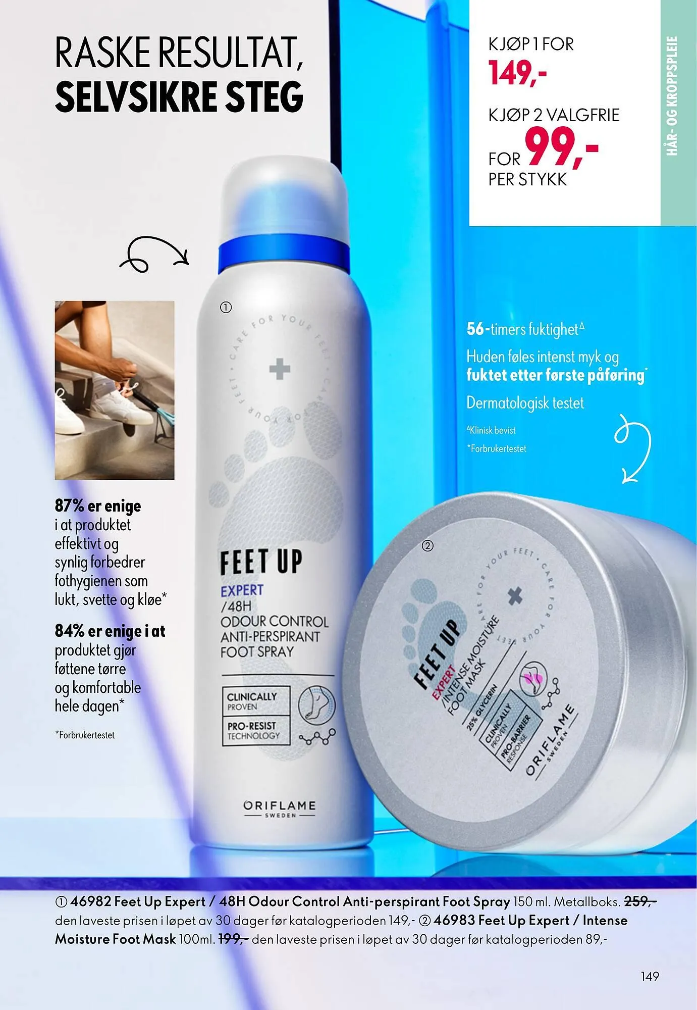 Oriflame katalog fra 18. februar til 10. mars 2026 - kundeavisside 149