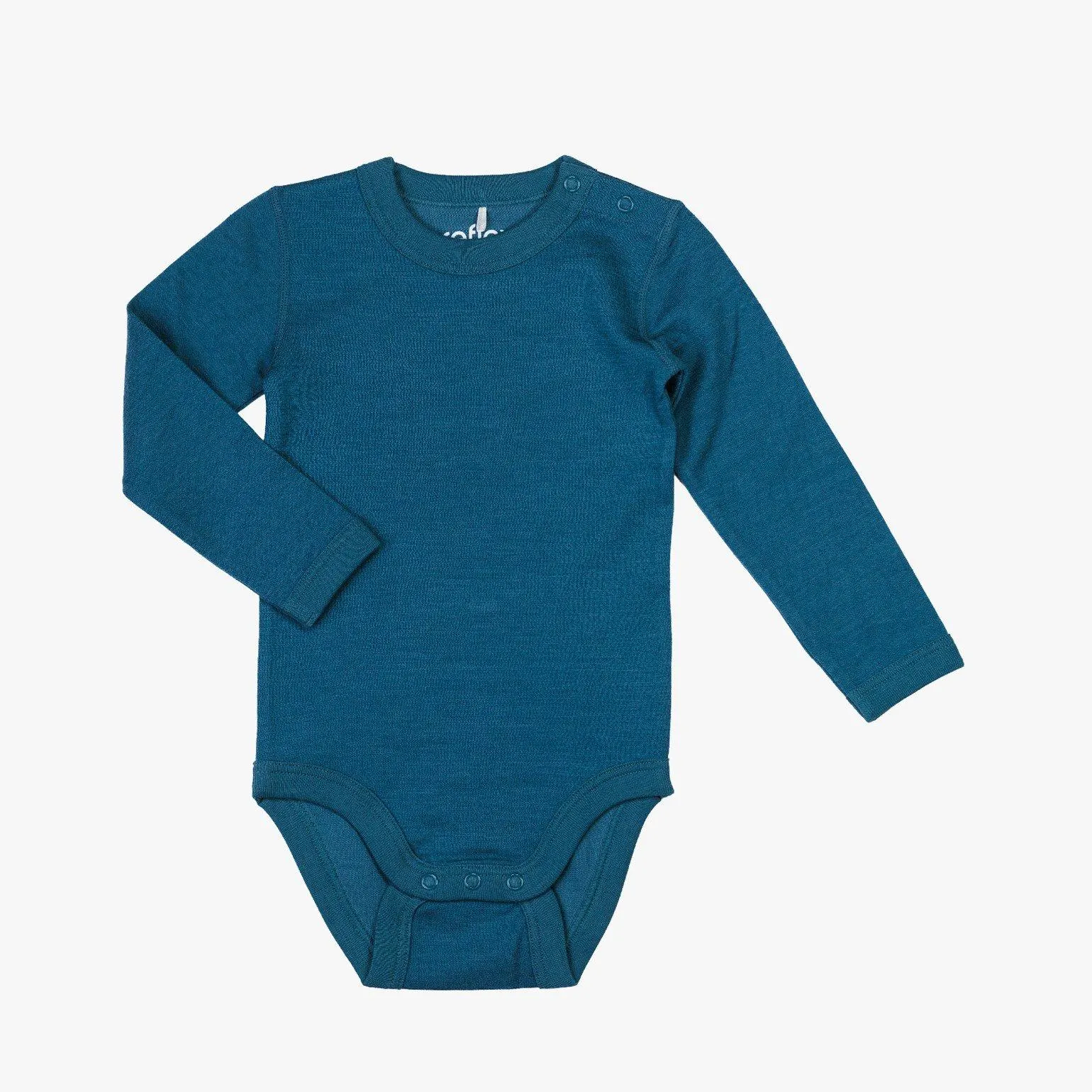 Snøfall ull/bomull body solid