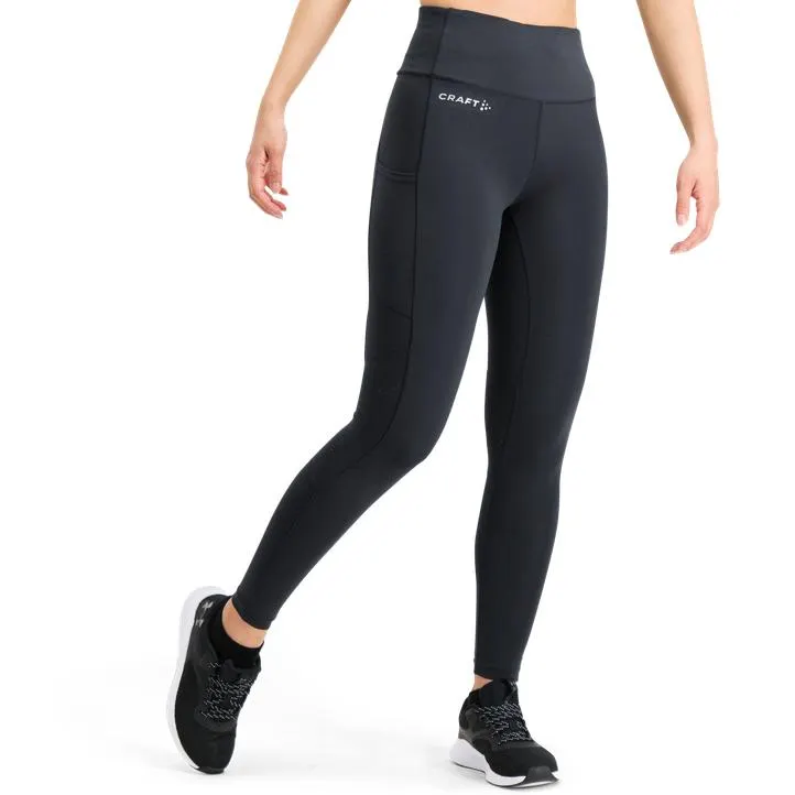 ADV Essence Tights 2 W, tights dame, Svart