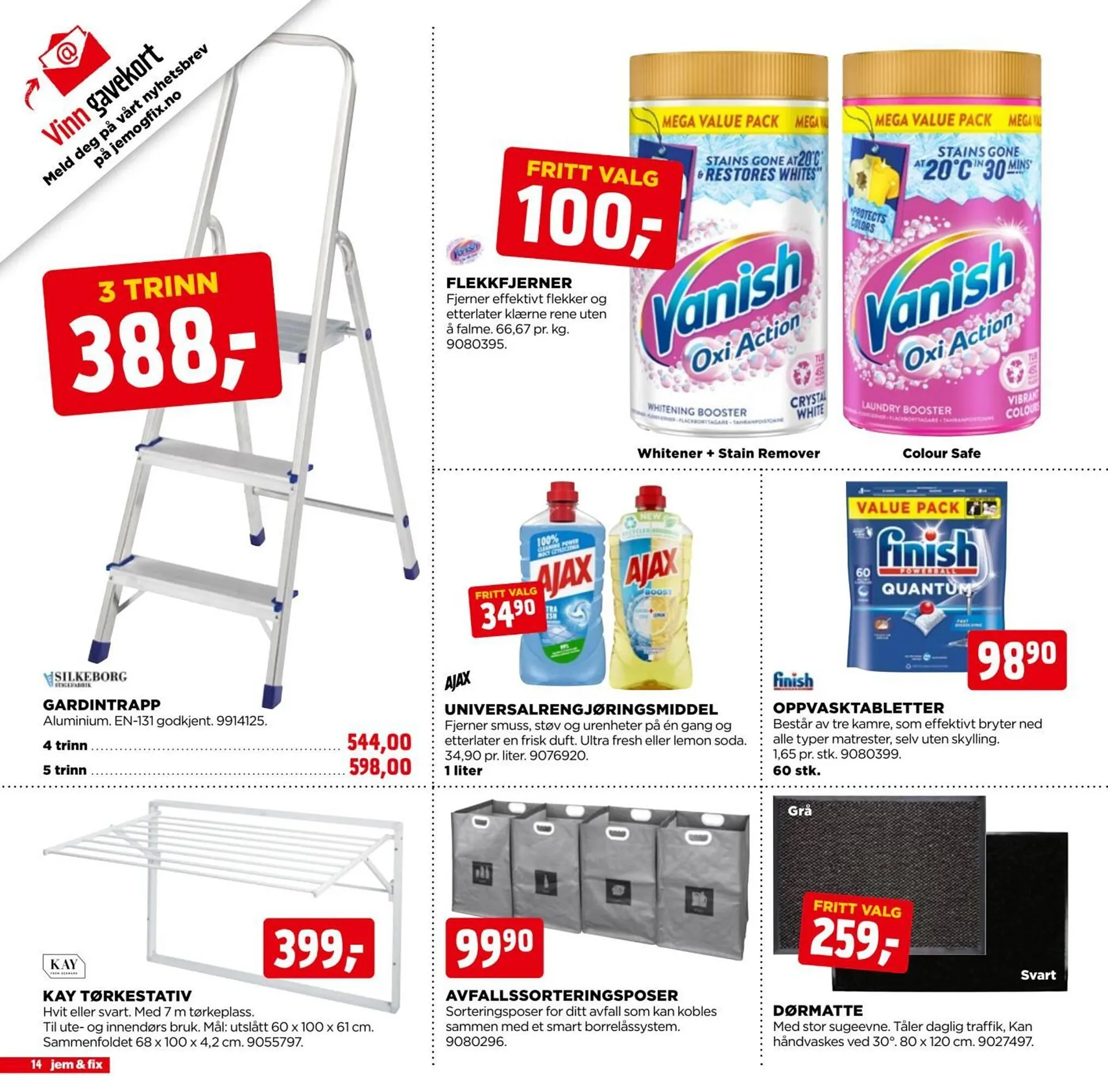 Jem & fix kundeavis fra 2. november til 8. november 2025 - kundeavisside 14