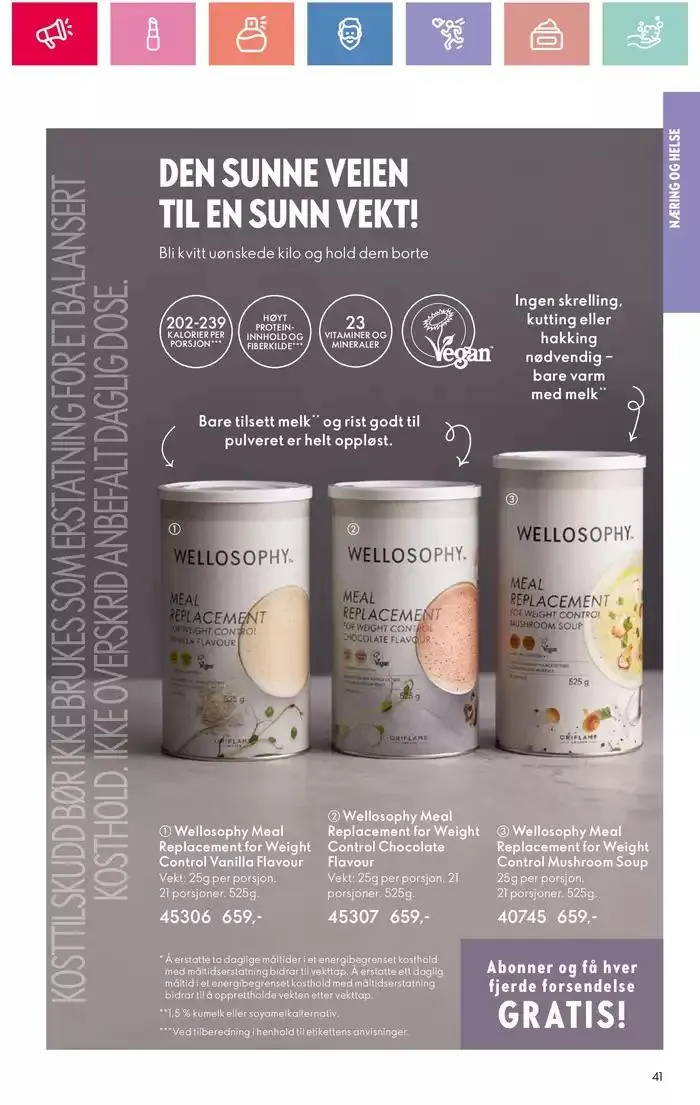 ORIFLAME Kundeavis fra 5. januar til 12. januar 2025 - kundeavisside 41