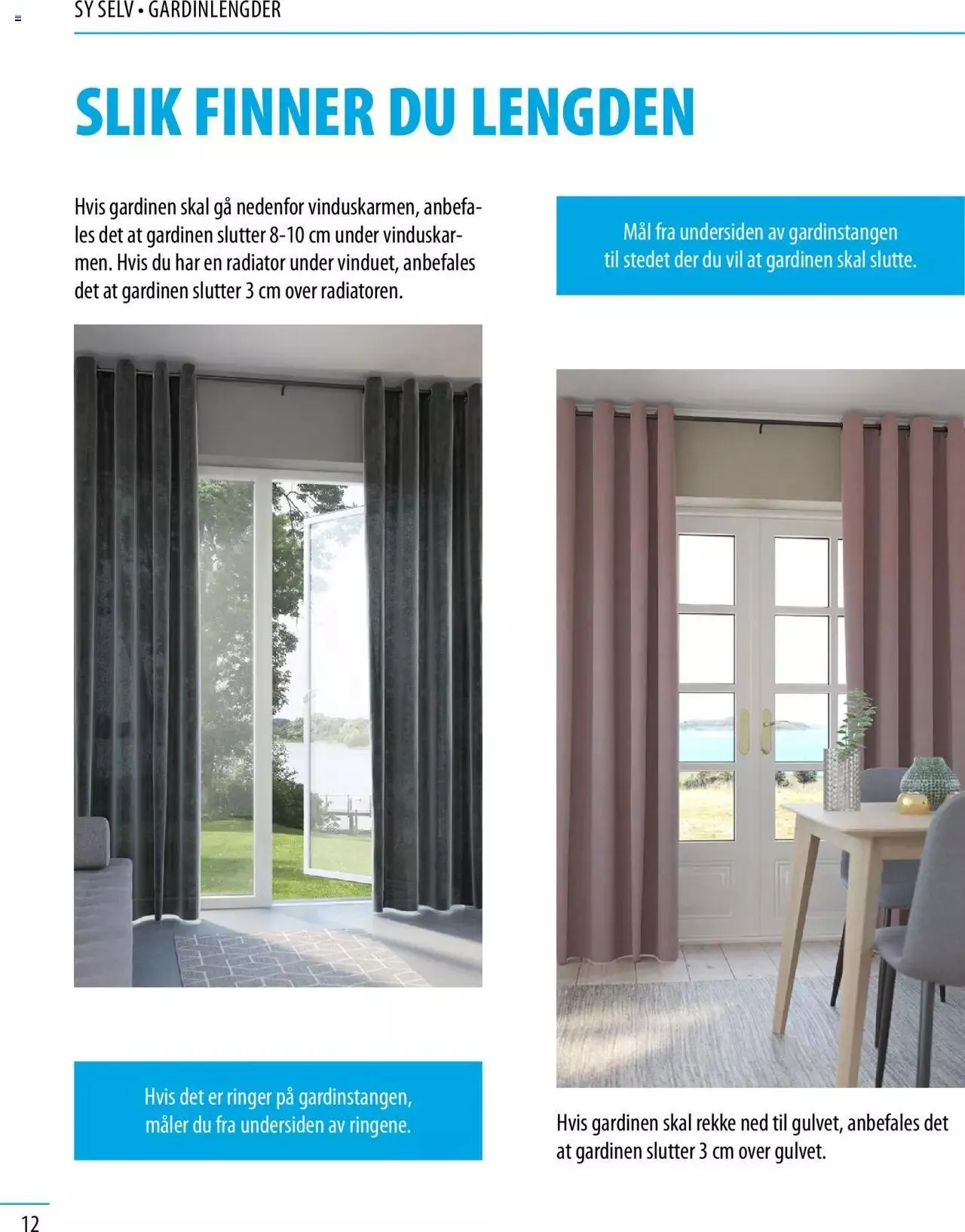 JYSK Inspirasjon til vinduet fra 1. mai til 31. desember 2023 - kundeavisside 12