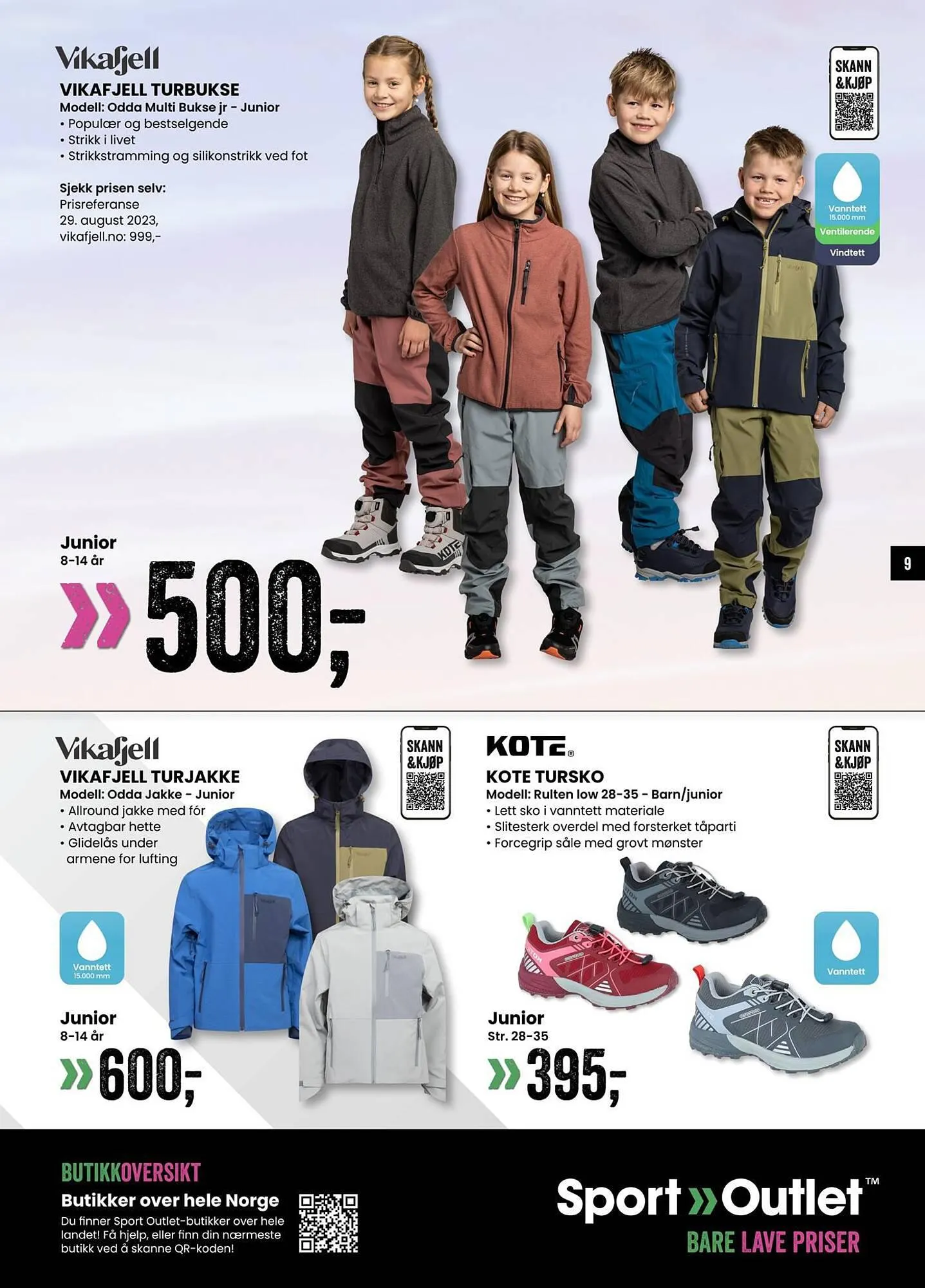 Sport Outlet Kundeavis fra 11. september til 23. september 2023 - kundeavisside 9