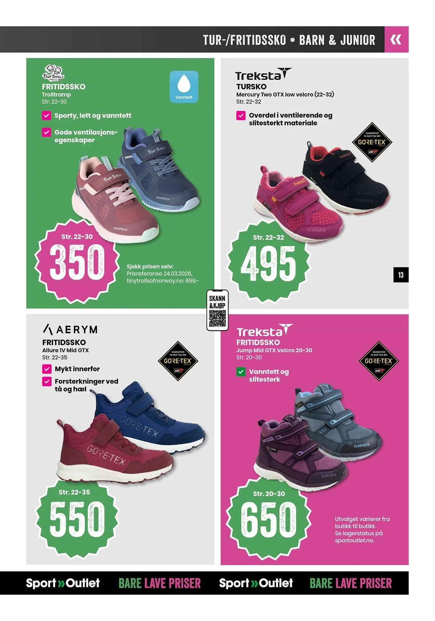 Sport Outlet kundeavis fra 14. april til 4. mai 2026 - kundeavisside 13