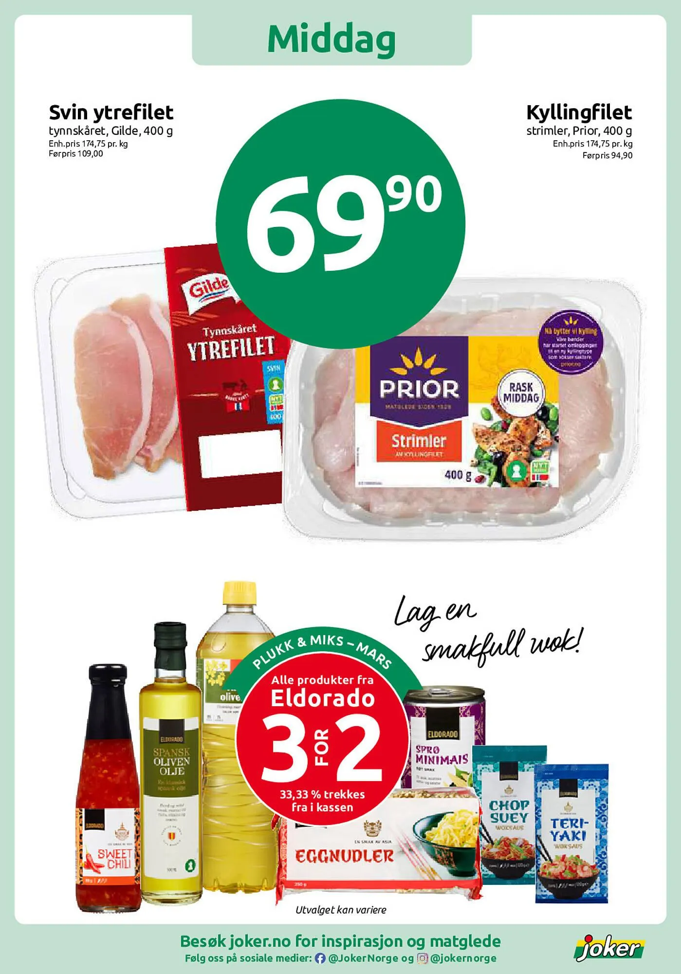 Joker kundeavis fra 9. mars til 21. mars 2026 - kundeavisside 4