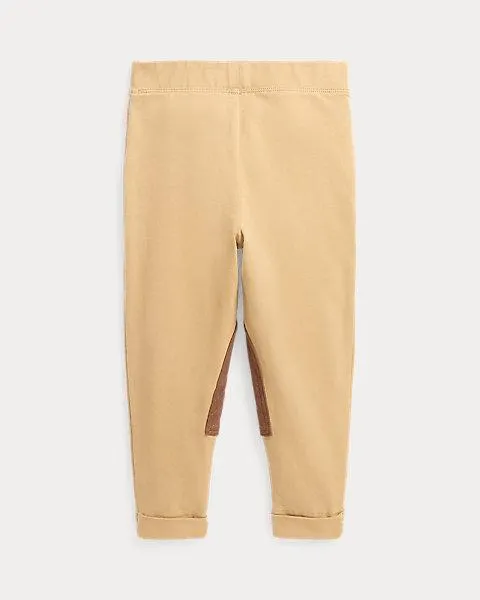 Equestrian-Inspired Jersey Legging