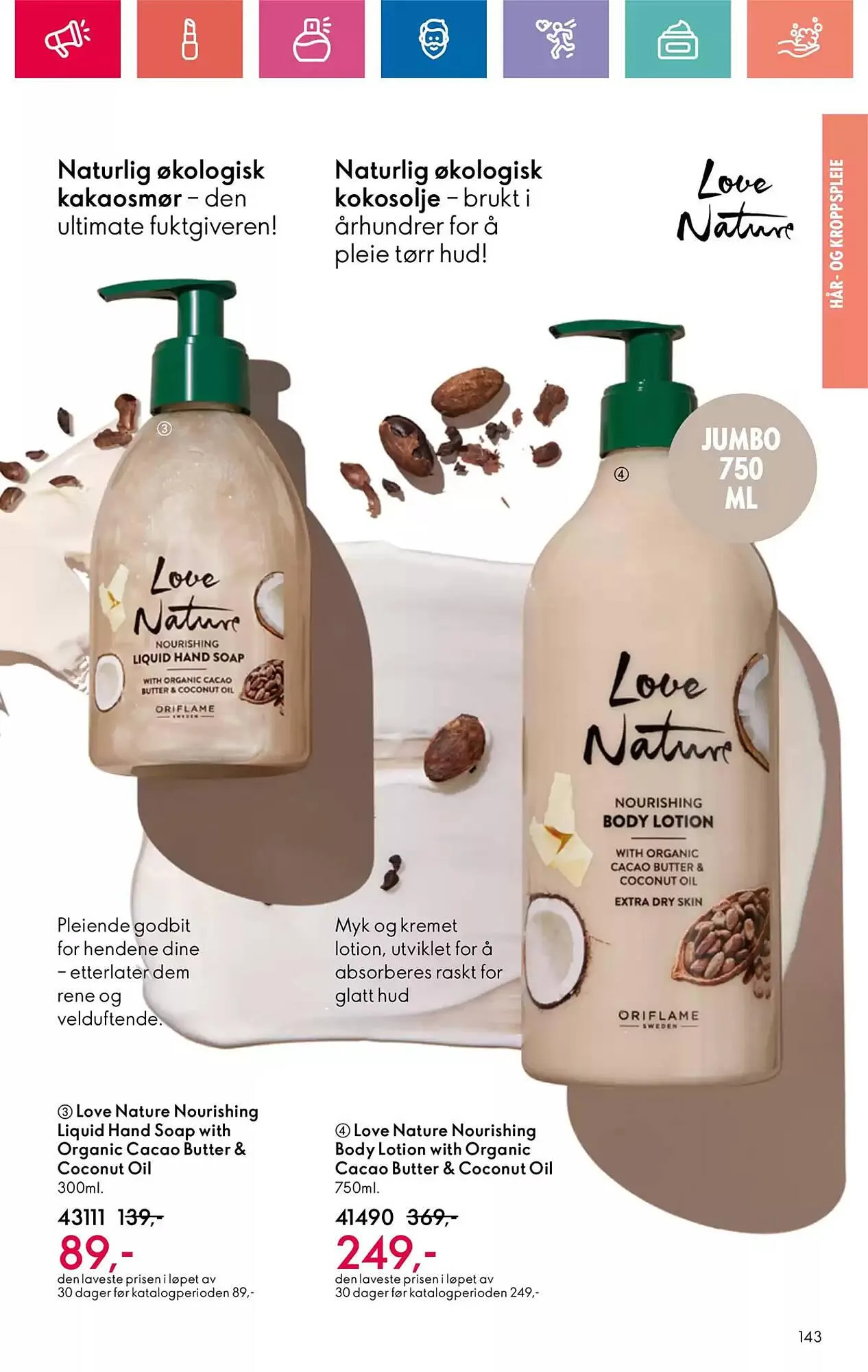 Oriflame Kundeavis fra 14. november til 4. desember 2024 - kundeavisside 143