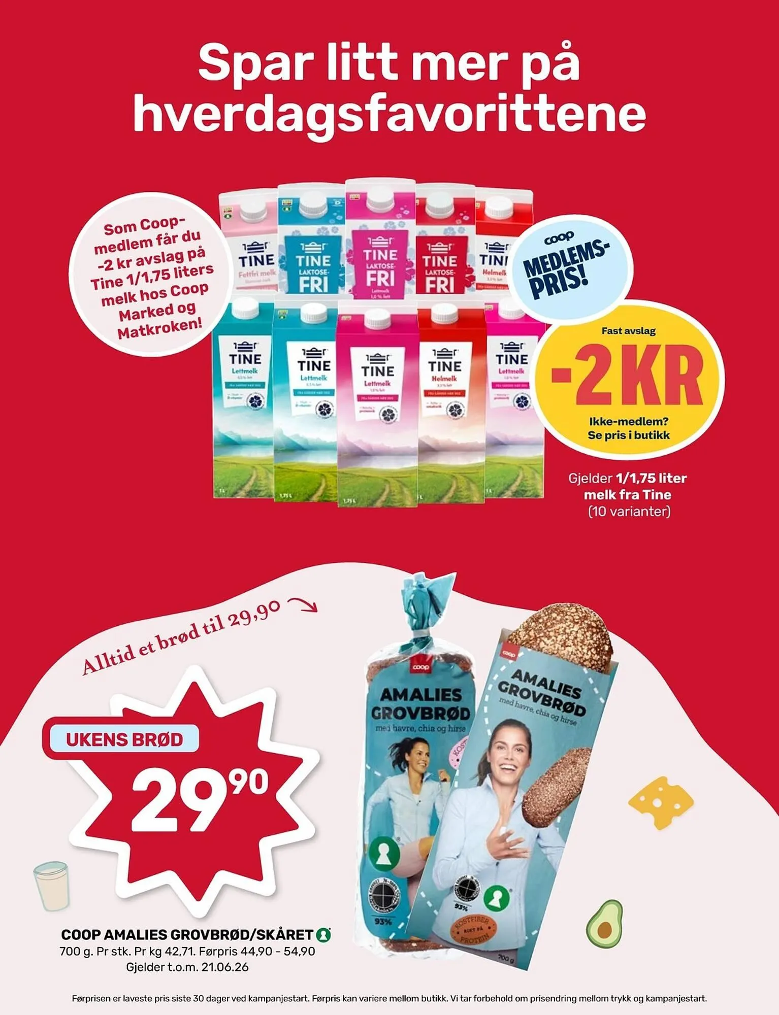 Coop Marked kundeavis fra 18. mai til 7. juni 2026 - kundeavisside 6