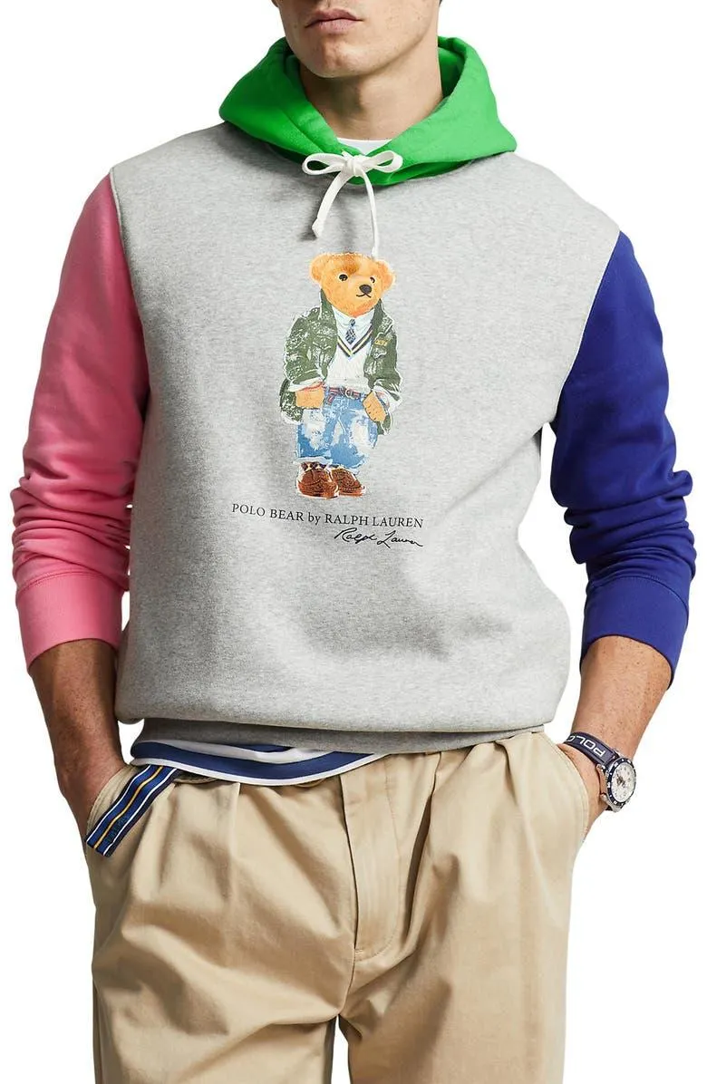 Polo Bear Colorblock Hoodie