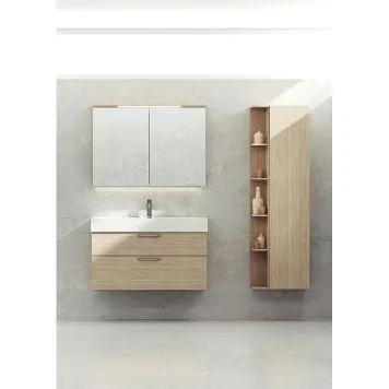 BADEROMSMØBEL SVEDBERGS FORMA TO SKUFFER 100CM