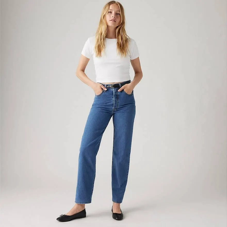Ribcage Straight Ankle Lightweight Jeans