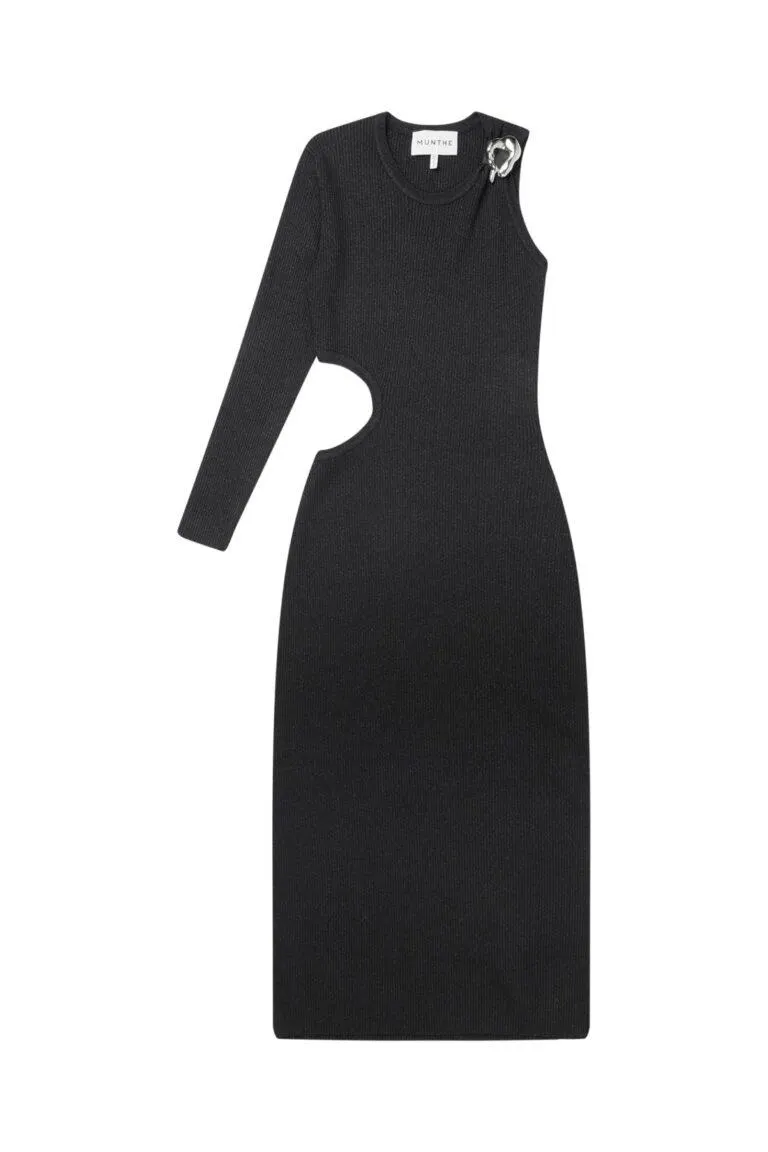 Enera Knit Dress – Sort