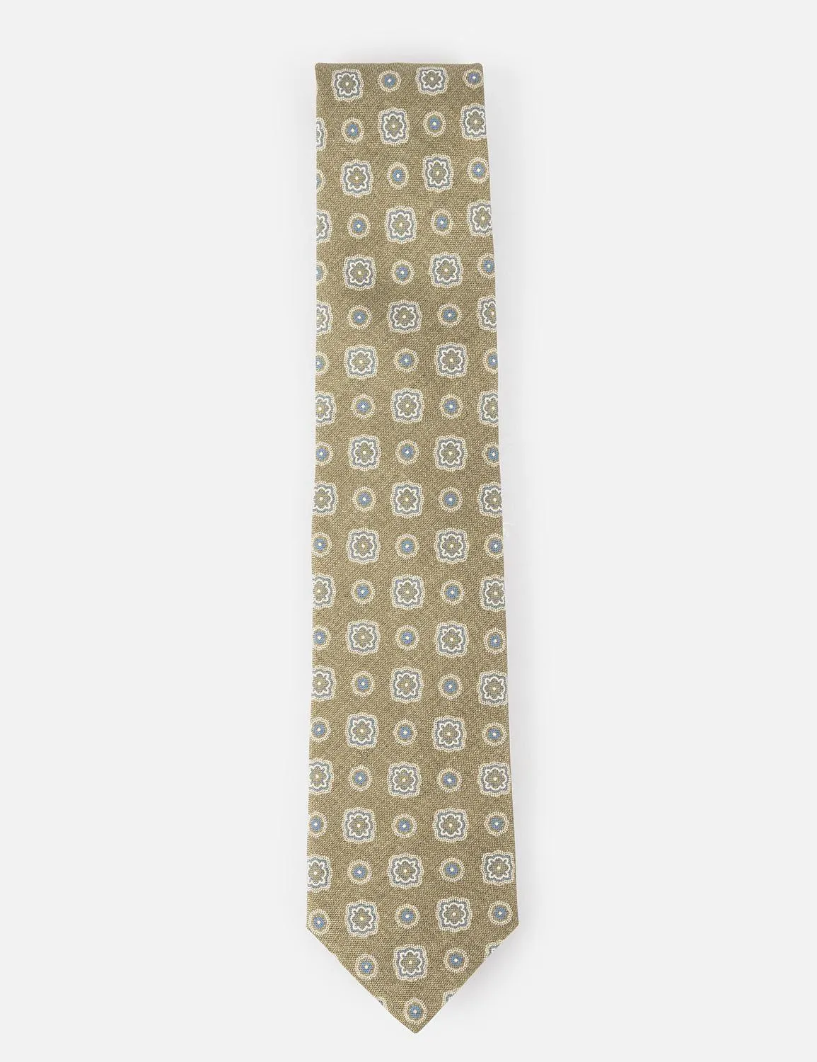 Printed Ties Light Brown