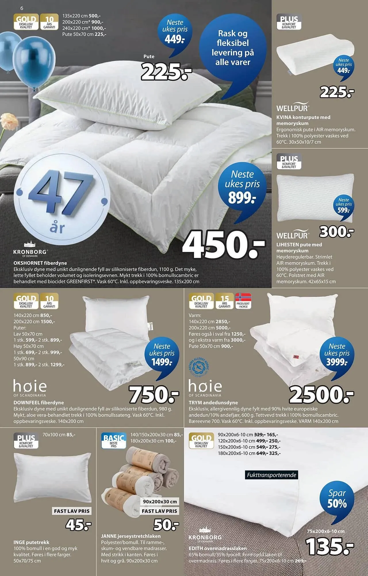 JYSK kundeavis fra 13. april til 19. april 2026 - kundeavisside 6