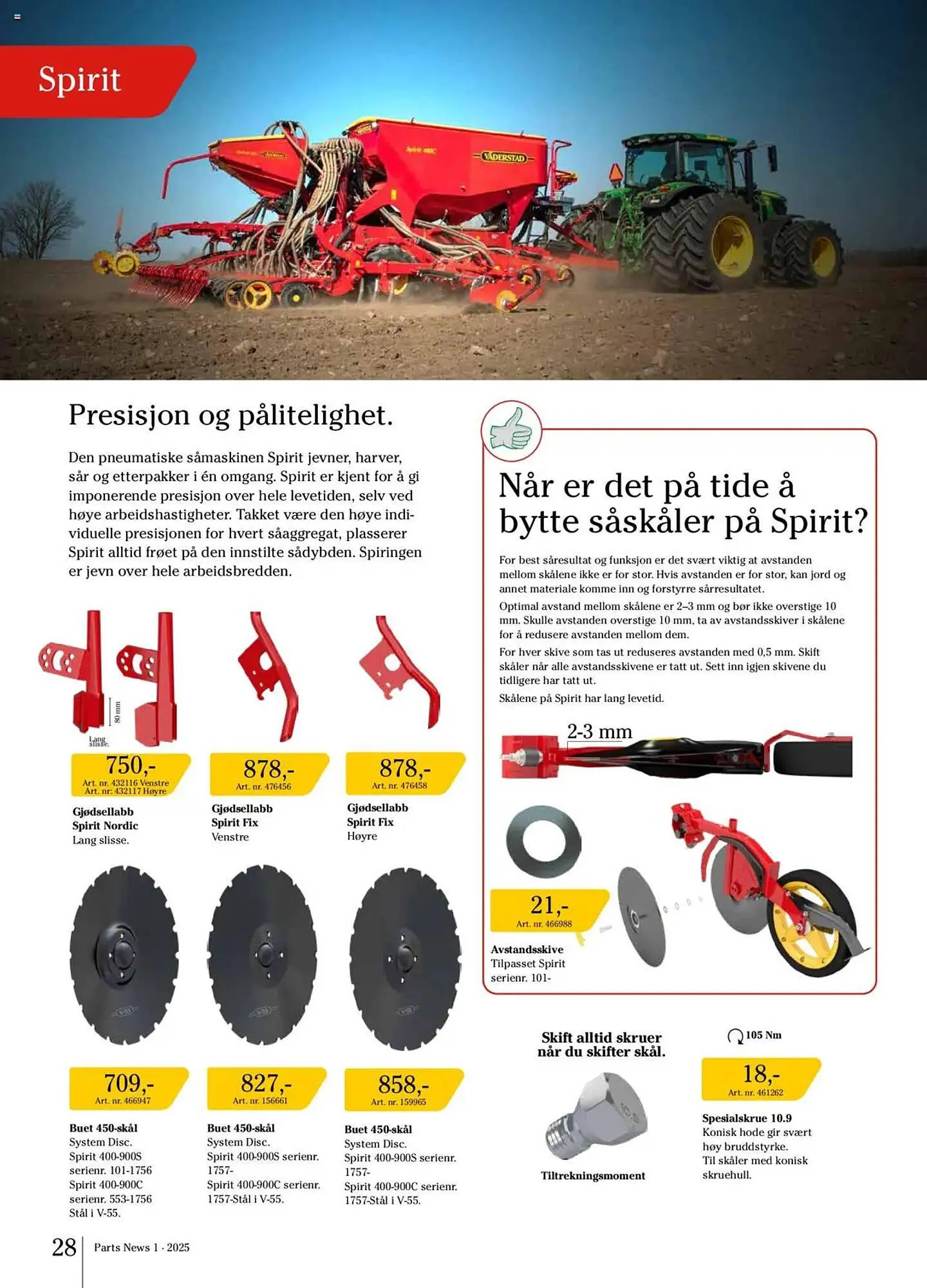 Felleskjøpet Kundeavis fra 14. mars til 31. desember 2025 - kundeavisside 28