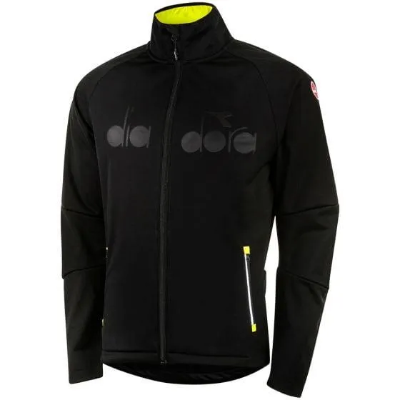 Diadora Sykkeljakke Firenze Sort/Neon