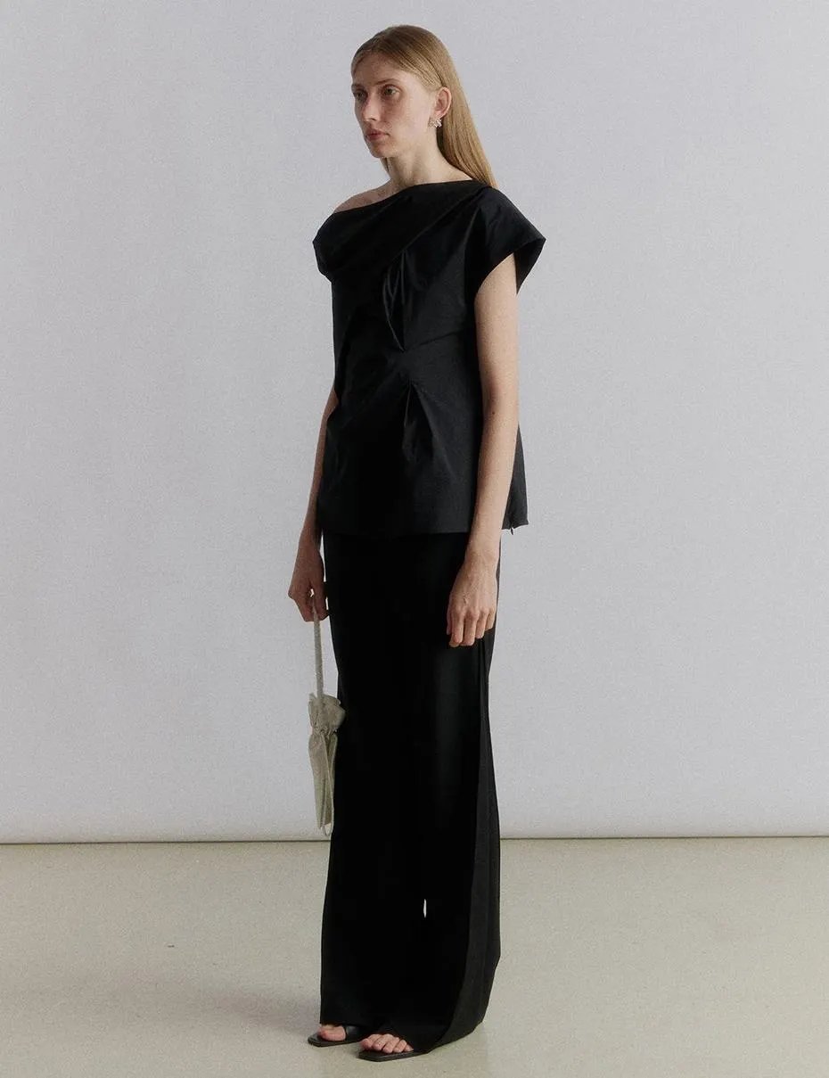 Mena Flared Trousers Black