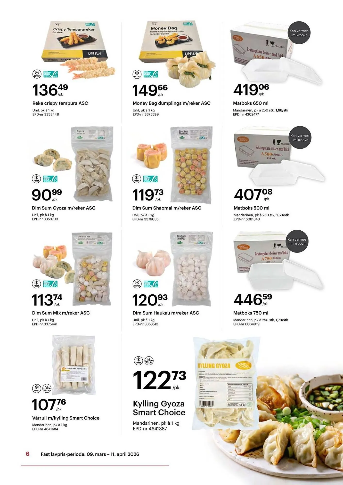 Storcash kundeavis fra 9. mars til 11. april 2026 - kundeavisside 6