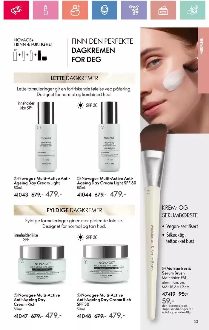 ORIFLAME Kundeavis fra 5. januar til 12. januar 2025 - kundeavisside 63