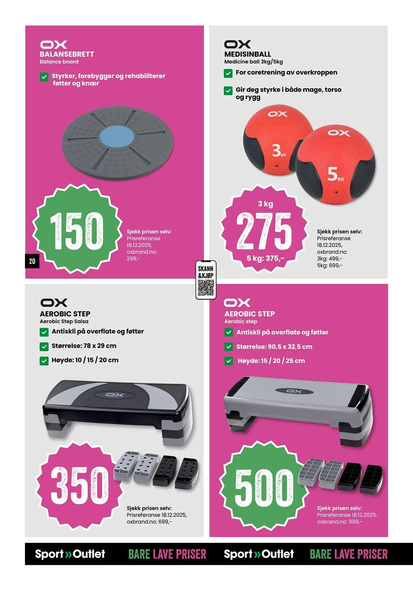 Sport Outlet kundeavis fra 14. januar til 2. februar 2026 - kundeavisside 20