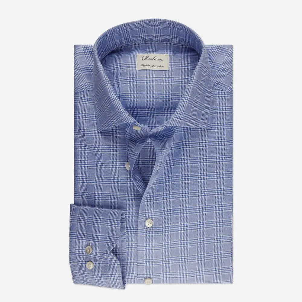 Slimline Check Shirt - Blue Check