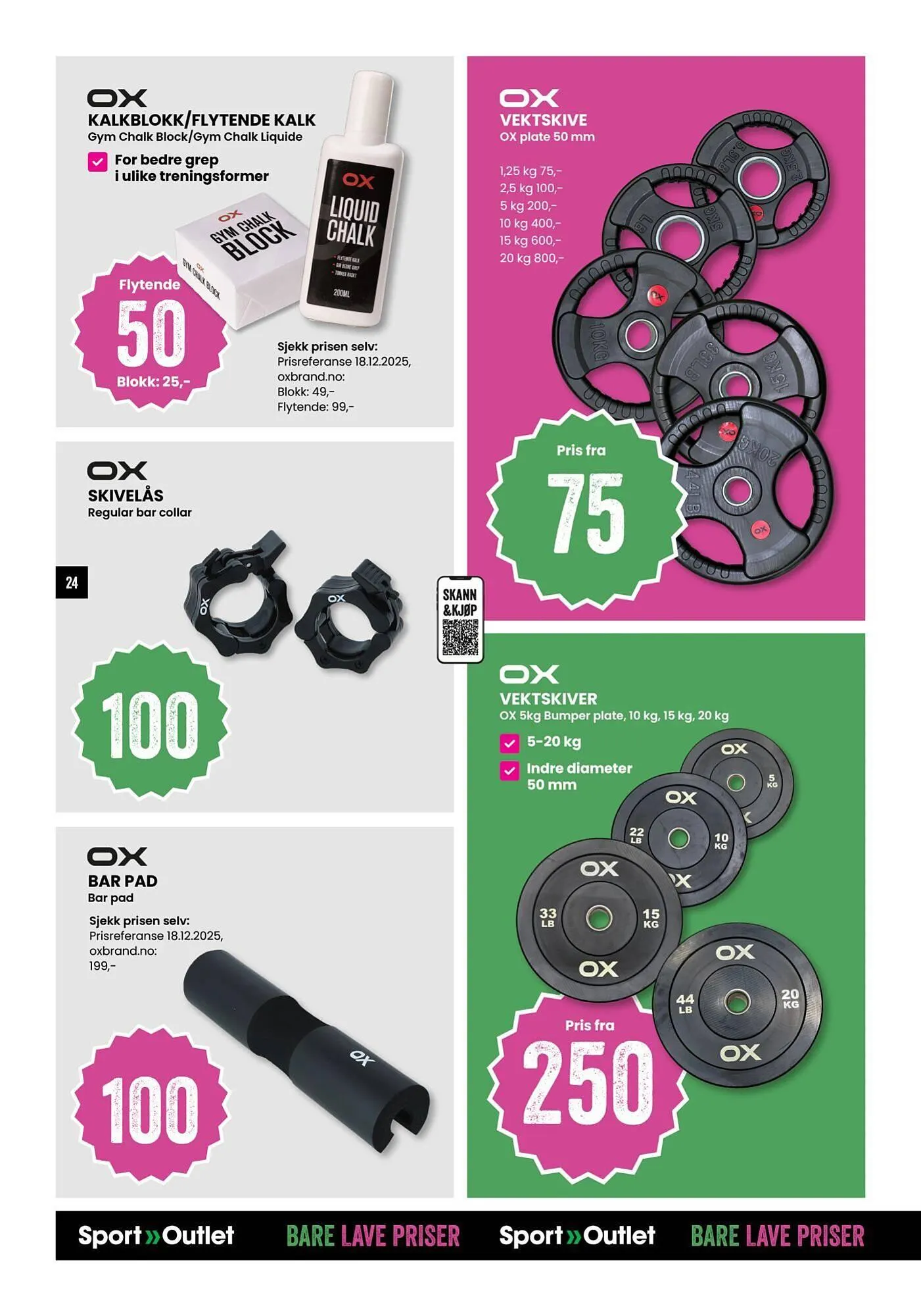 Sport Outlet kundeavis fra 14. januar til 2. februar 2026 - kundeavisside 24