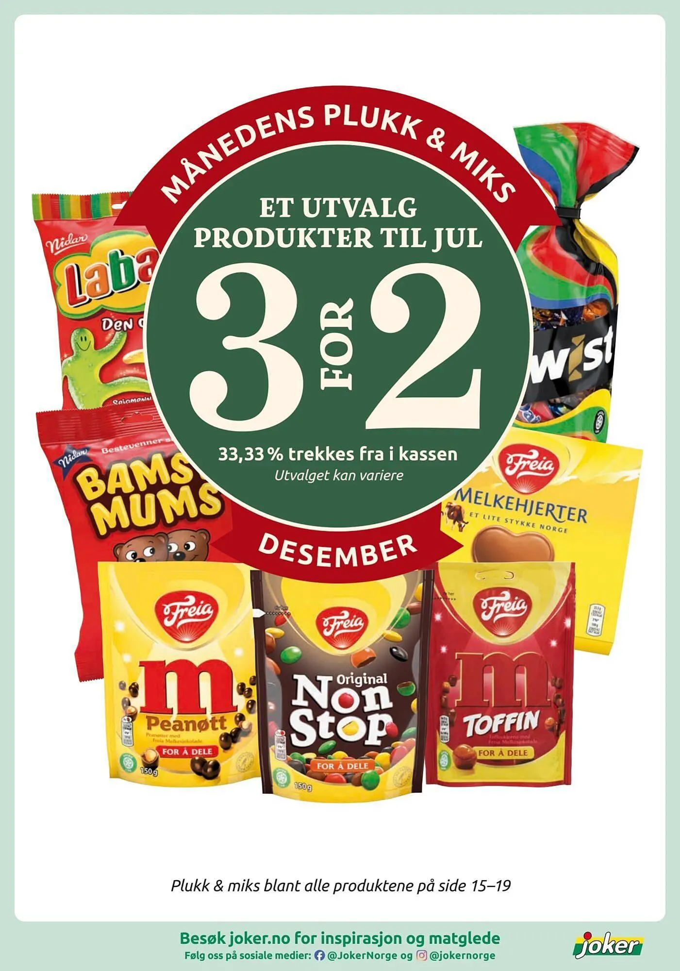 Joker kundeavis fra 9. desember til 14. desember 2025 - kundeavisside 19