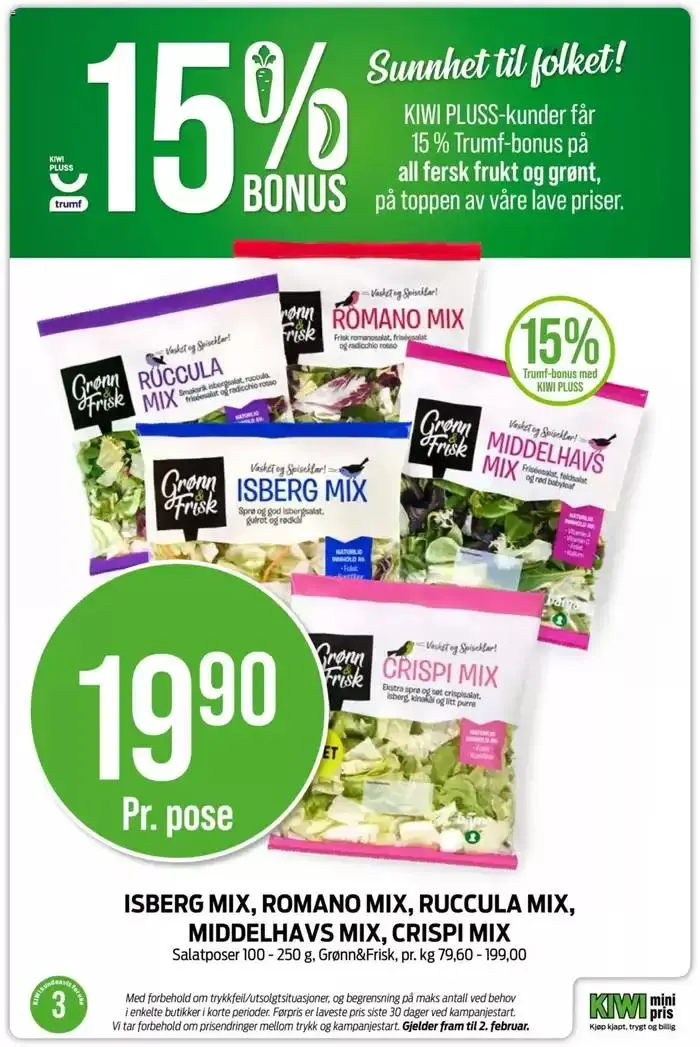 Kiwi Kundeavis fra 13. januar til 19. januar 2025 - kundeavisside 6