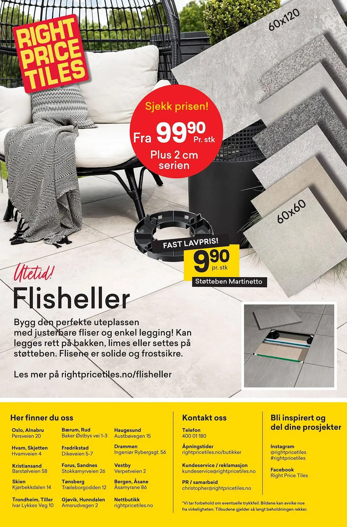 Right Price Tiles Kundeavis fra 6. mars til 7. april 2024 - kundeavisside 24