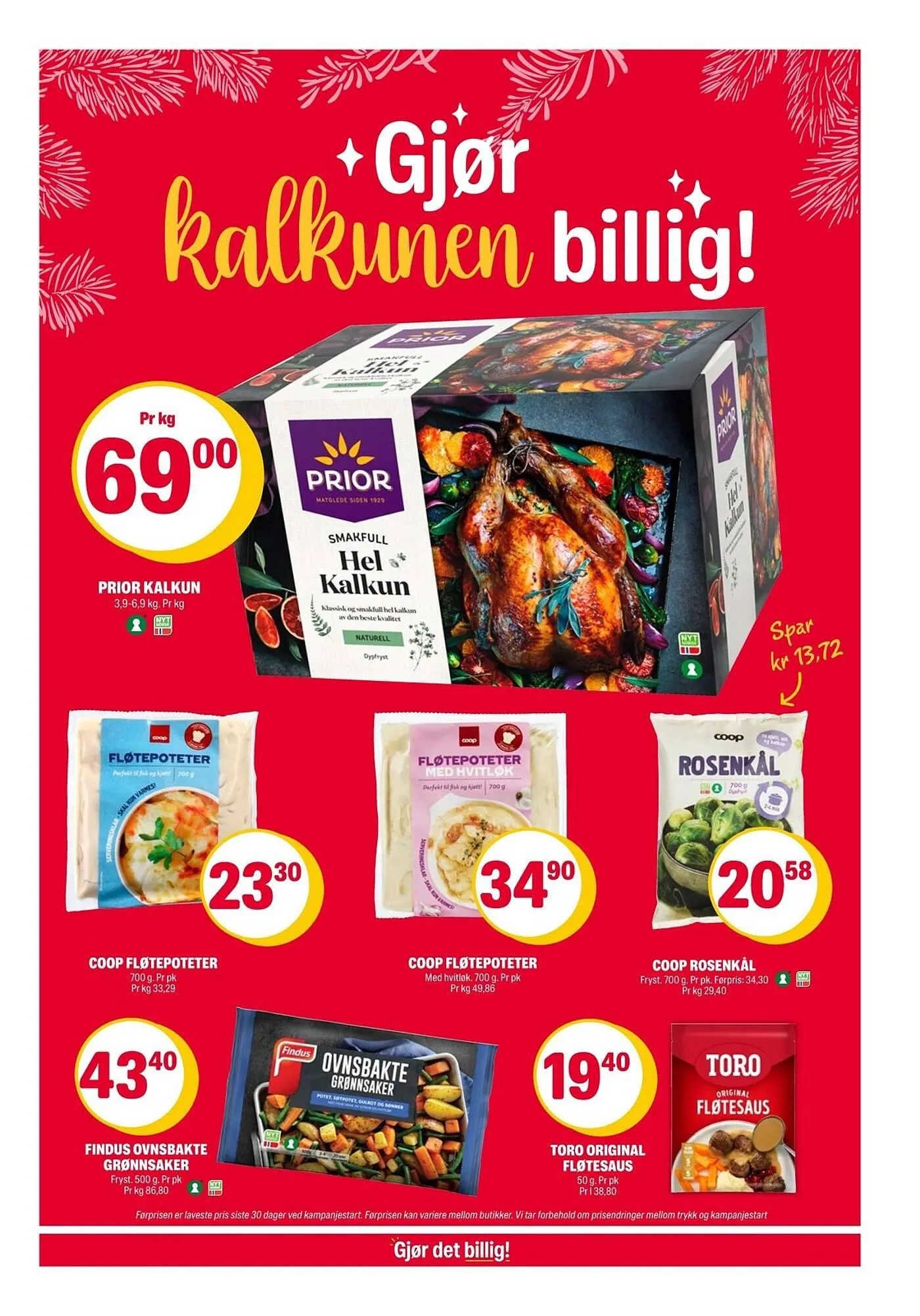 Coop Extra kundeavis fra 22. desember til 4. januar 2026 - kundeavisside 4