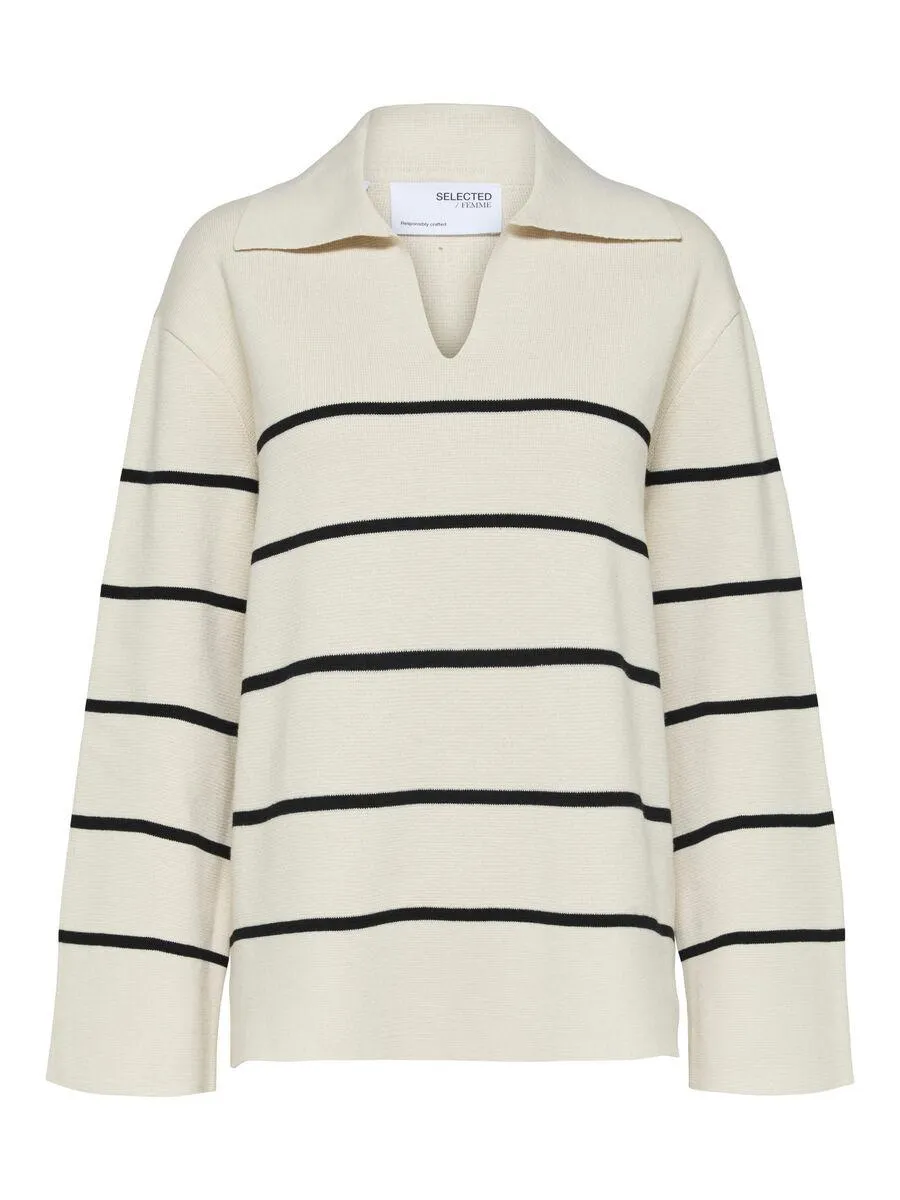 OVERSIZED STRIKKET PULLOVER