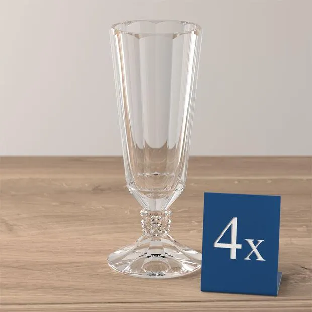 Opéra champagne flute 4-piece set