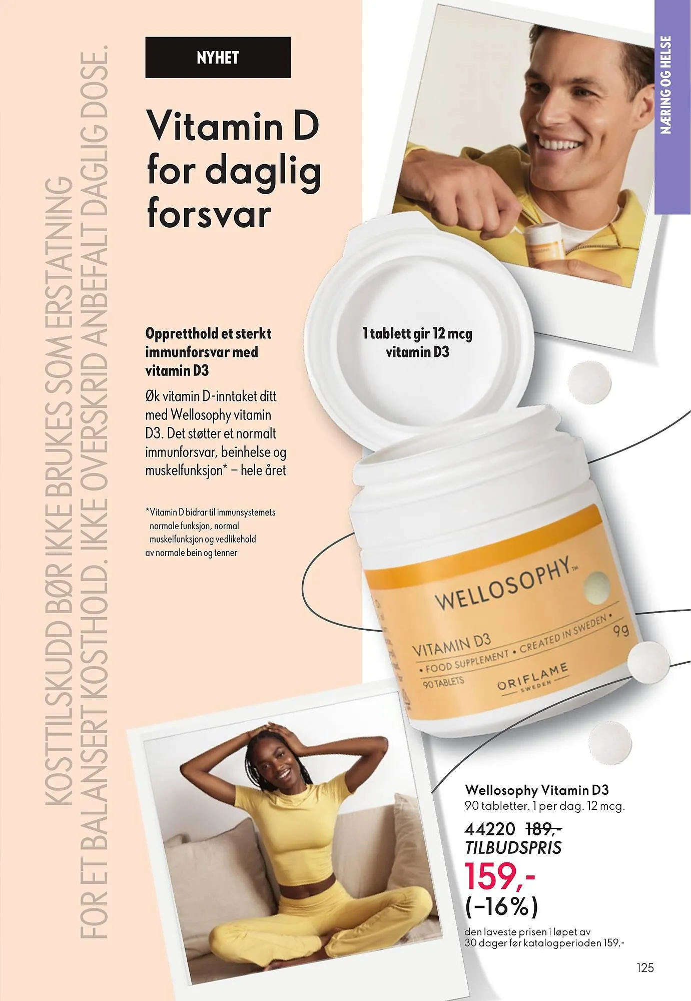 Oriflame katalog fra 2. desember til 9. desember 2025 - kundeavisside 125