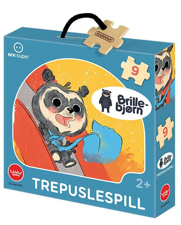 Trepuslespill 9 Brillebjørn